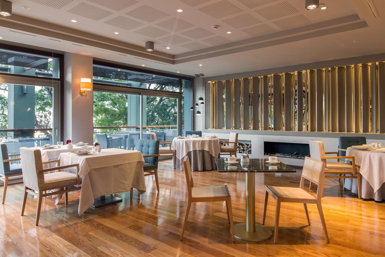 Hotel Miramar Barcelona Gl Exterior foto Restaurant