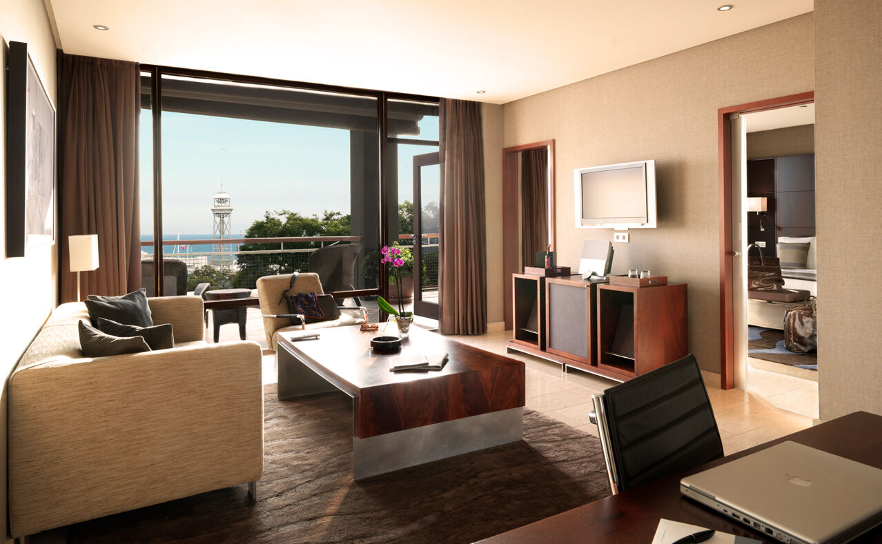Hotel Miramar Barcelona Gl Exterior foto Office
